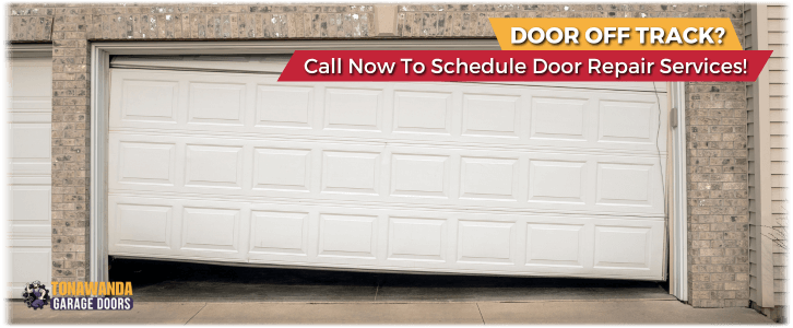 Garage Door Off Track In Tonawanda NY
